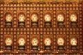 Chinese God at Singapore Buddha Tooth Relic temple and Museum Royalty Free Stock Photo