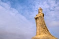 Chinese god statue Royalty Free Stock Photo
