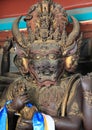 Chinese god statue at Confucius Temple