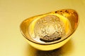 Chinese gold ingot