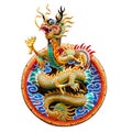 Chinese golden dragon Royalty Free Stock Photo