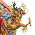 Chinese golden dragon Royalty Free Stock Photo