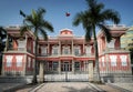 Chinese government headquarters colonial building landmark in macau city