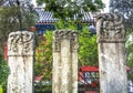 Chinese Grave Markers Niu Jie Mosque Beijing China