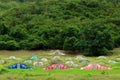 Chinese graveyard Royalty Free Stock Photo