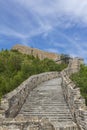 Chinese Great Wall JinShangLing Royalty Free Stock Photo