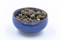 Chinese green tea Jasmine Pearl Royalty Free Stock Photo