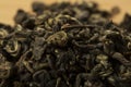 Chinese green tea, Zhen Lo, Jasmine snail Royalty Free Stock Photo