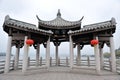 Chinese guangjiqiao ancient architecture Royalty Free Stock Photo