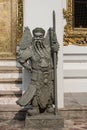 Chinese guardian figure , Wat Pho Temple, Bangkok