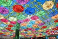 Chinese handmade oilpaper umbrella Royalty Free Stock Photo