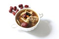 Chinese herbal chicken soup