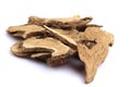 Chinese herbal medicine, Atractylodes Macrocephala dry branch, Royalty Free Stock Photo