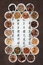 Chinese Herbal Medicine Royalty Free Stock Photo