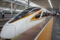 Chinese high speed train in Shanghai Royalty Free Stock Photo