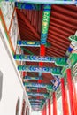 Chinese historic building detail Royalty Free Stock Photo