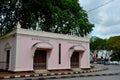 Chinese history museum building by waterfront Kuching Sarawak Borneo Malaysia