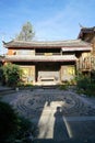 Chinese House in Shuhe Old Town Royalty Free Stock Photo