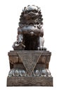 Chinese Imperial Lion Statue Royalty Free Stock Photo