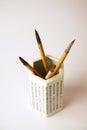 Chinese inkpainting brush Royalty Free Stock Photo