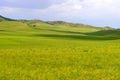 Chinese Inner Mongolia dam prairie