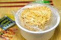 Chinese instant noodle soup