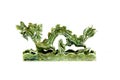 Chinese jade dragon Royalty Free Stock Photo