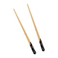Chinese or Japanese chopsticks, decorated chopsticks. Asian culture icons