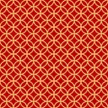 Chinese and Japanese oriental seamless pattern. Traditional red background. Gold star. Golden asian oriental style. China gold orn Royalty Free Stock Photo