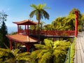 Chinese Japanese Garden, Pagoda Zen Royalty Free Stock Photo