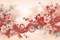 Chinese Knotting Chinese new year background Royalty Free Stock Photo
