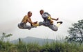 Chinese kung fu Royalty Free Stock Photo