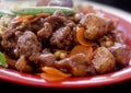 Chinese Kung Pao Chicken Royalty Free Stock Photo