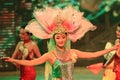 Chinese ladies folk dance