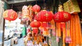 Chinese lantern, garland and other products for use in chinese traditions available at shop in China town