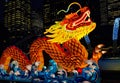 Chinese lantern for the Year of the Dragon