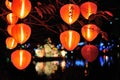 Chinese lanterns for chinese new year Royalty Free Stock Photo