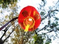 Chinese lanturn in chinese`s new year Royalty Free Stock Photo