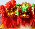 Chinese lion dance