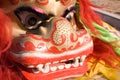 Chinese lion dance Royalty Free Stock Photo