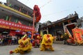 Chinese Lion Dance.