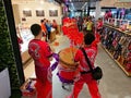 Chinese Lion Dance in Singapore