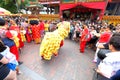 Chinese Lion Dance in Singapore