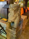 Chinese lion figures statues stupas holy shrines Koh Samui Thailand