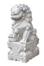 Chinese Lion isolated on black background Royalty Free Stock Photo