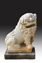 Chinese lion statue. Royalty Free Stock Photo