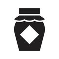 Chinese liquors vector, Chinese New Year related solid icon