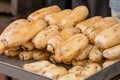 Chinese lotus root raw for sale in China town market for food ingredient