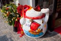 Chinese lucky cat figurine Royalty Free Stock Photo