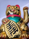 Chinese lucky cat statue Royalty Free Stock Photo